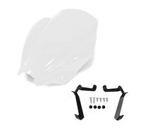 Parabrisas Parabrisas Deflector Viento Visera Cristal Soporte Deflector para Suzuki GSX8S 2023 2024 Carenabris(Transparent)