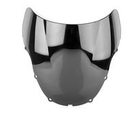 Parabrisas Parabrisas Doble Burbuja para CBR600 CBR 600 F4 1999-2000 Accesorios Motocicleta Deflector Carenado.(Black)