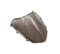 Parabrisas Parabrisas para CBR 1000RR para CBR1000RR 2004 2005 2006 2007 para CBR 1000 para RR 04 05 06 07 Piezas Doble Burbuja para Motocicleta Deflector Viento (Color : Smoke)
