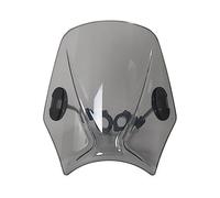 Parabrisas Parabrisas para Keeway para Superlight para 125 para 150 para 200 Viento Universal Abs Cubiertas Parabrisas Pantalla Deflector Viento Parabrisas de Motocicleta(Light Smoke)