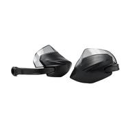 Parabrisas Paramanos Para Multistrada Para V4 Para Grand Para Tour Para Pikes Para Peak Para RS Para Rally Para Adventure Para Desert X Guardamanos Moto(Black - Smoke gray)