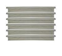 Parabrisas Parasoles para Tiguan L 2022-2024 6 Uds. Persiana Enrollable Panorámica para Techo Solar Ventana Parasol Coche(6pcs Beige)