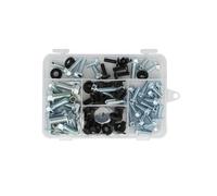 Parabrisas Perno Tornillo Carenado De Parabrisas Motocicleta para Yamaha WR125R WR250R WR125X WR250X Kit Tornillos para Guardabarros, Carrocería Y Motor Plástico Tornillos para Carrocería(70 Piezas)