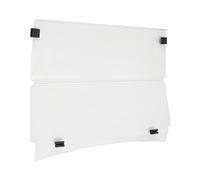 Parabrisas plegable para carrito de golf, 100,5 x 82 cm | Parabrisas transparente para carrito de golf 1995-2013 EZGO TXT, repuesto resistente a temperaturas de -30 a +70 °C