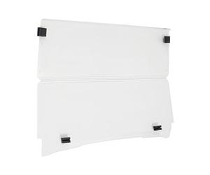 Parabrisas plegable para carrito de golf, 100,5 x 82 cm | Parabrisas transparente para carrito de golf 1995-2013 EZGO TXT, repuesto resistente a temperaturas de -30 a +70 °C