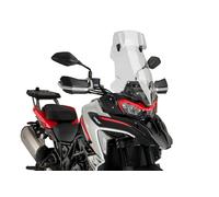 Parabrisas Puig Touring con visor para Benelli TRK 702, TRK 702 X Transparente