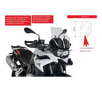 PARABRISAS PUIG TOURING PARA BMW F750 GS 18-24 TRANSPARENTE-COPA. OEM de turismo