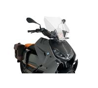 Puig 21259W Pantalla V-Tech Line Touring en acrílico de 4 mm con diseño aerodinámico anguloso para máxima protección y reducción de turbulencias, Transparente
