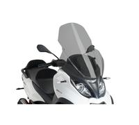 Pantalla V-Tech Line Touring Puig para PIAGGIO MP3 350 19-21 | MP3 BUSINESS 500 17-20 | MP3 SPORT 500 17-22 Ahumado Claro