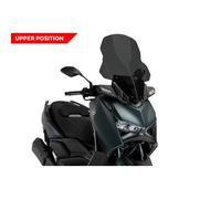 Puig Pantalla V-Tech Line Touring para Yamaha X-MAX 125 (23-25) / 300 (23-26) Ahumado Oscuro