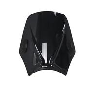 Parabrisas Scooter para Royal para Enfield Bullet/Meteor/Classic 350 500 Parabrisas Universal para Motocicleta Deflector De Viento(Black)