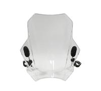 Parabrisas Scooter para ZONTES G1-125 G1125 2021 2022 2023 Cubiertas Deflector De Lente Humo Parabrisas Universal para Motocicleta Deflector De Viento(Transparent)