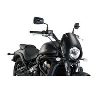 CUBRE SEMICARENADO PUIG ANARCHY PARA KAWASAKI VULCAN S 15-24 NEGRO MATE
