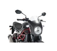 PARABRISAS SEMICARENADO PUIG PARA SUZUKI SV650 16-24 TRANSPARENTE-CARBONO