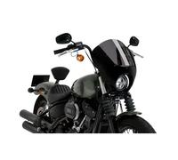 PARABRISAS SEMICARNIZADO PUIG DARK NIGHT PARA HARLEY D. SOFTAIL STREET BOB FXBB
