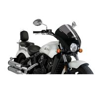 PARABRISAS SEMICARNIZADO PUIG DARK NIGHT PARA INDIAN SCOUT 15-25 DARK SMOKE