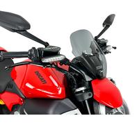 PARABRISAS SPORT WRS AHUMADA OSCURO PARA DUCATI DIAVEL V4 / RS 2023-2026