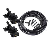 Parabrisas Tobera Compatible Con Toyota Para Corolla Para Altis E140 2006-2014 Para Camry XV40 2006-2011 Para RAV4 XA30 2x Boquilla Rociadora Limpiaparabrisas Delantero(Nozzle and 2m Hose)