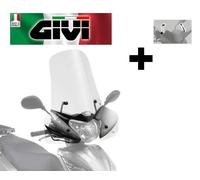 Parabrisas Transparente Completo Ataques Honda Vision 50-110 2015 2016 GIVI
