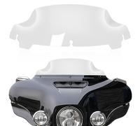 Parabrisas transparente de 7 pulgadas para motocicleta compatible con Harley Davidson Touring Street Glide/Electra Glide/Ultra Limited/Tri Glide FLHT FLHX FLHXS FLHTK