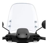 Parabrisas transparente | Deflector de viento para motocicleta | Divisor de viento grande, alta definición, flexible, resistente al agua para manillar de motocicleta