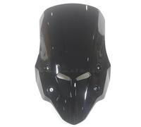 Parabrisas Transparente Motocicleta para CB400X CB 400X CB500X CB 500X Touring Carenado Pantalla Parabrisas Motocicleta(Black)