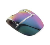Parabrisas Universal de 17" para Motocicletas para Cruiser para estándar 1970-2015