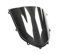 Parabrisas universal para moto, carenado delantero para moto, estilo flexible de fibra de carbono, ajuste perfecto, conducción en moto segura