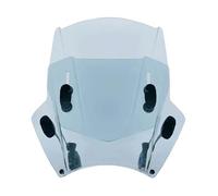 Parabrisas Universal para Motocicleta G1125 2021-2023, Lente Ahumado, Deflector para ZONTES G1-125 Deflectores Doble Burbuja(Adjust Light Grey)