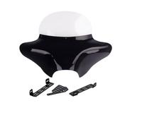 Parabrisas Universal Tipo Murciélago Motocicleta para Ro&ad King So&ftail Fat&Boy para Cruiser Deflectores Marco Medio Parabrisas