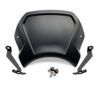 Parabrisas Vintage para Motocicleta, Visera para para CB125R, para CB300R 18-22, para CB650R 2019-2023, para CB1000R 18-20 Deflector De Parabrisas(Negro,X-650)