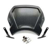 Parabrisas Vintage para Motocicleta, Visera para para CB125R, para CB300R 18-22, para CB650R 2019-2023, para CB1000R 18-20 Deflector De Parabrisas(Carbón,X-300)