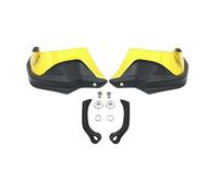Parabrisas y guardamanos para Motocicleta para R1200GS LC F800GS F750GS F850GS F900R/XR S1000XR R1250GS Protector De Manos Parabrisas(Black Yellow Set)