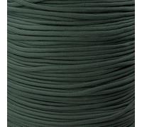 Paracaídas 550 Cord Type III 7 Strand Paracord Top 40 Most Popular Colors (Dark Green)