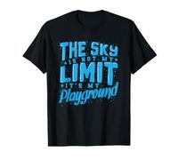 Paracaidismo El Cielo no es mi límite Camiseta gráfica económica