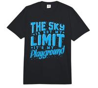 Paracaidismo El Cielo no es mi límite Comfort Colors Adult Heavyweight T-Shirt