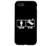 Paracaidismo Tu Hijo Mi Hijo Papá Mamá Divertido Paracaidista Carcasa para iPhone SE (2020) / 7 / 8