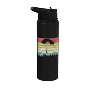 Paracaidismo Vintage Sky Diving Diver Paracaidista Stainless Steel Insulated Water Bottle