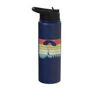 Paracaidismo Vintage Sky Diving Diver Paracaidista Stainless Steel Insulated Water Bottle