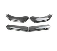 Parachoque Spoiler Lip para Fiat 500 595 Parachoques Delantero Coche Spoilers De Barbilla Kits Cuerpo Falda Divisora Difusor Protección Cubiertas Guardia(Carbon Look)