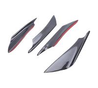 Parachoque Spoiler Lip Universal Spoiler Delantero del Coche Parachoques Trasero Lateral Canards Splitter Aletas Spoilers Guardia
