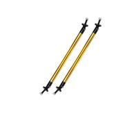 Parachoque Spoiler Marco Delantero Coche Parachoques Protector Labio Varillas Soporte Decoración Labio Proector Varilla Divisora puntal Barra Amarre Kits Ajustables Alerón Delantero(15cm Gold)