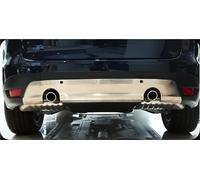 Parachoques alerón Inferior Acero Inoxidable Placa Protectora Trasera 2016 Del Protector De Parachoques Trasero Para Jaguar F-PACE