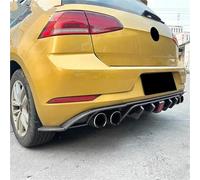 Parachoques alerón Inferior Para VW Para Golf MK7.5 Y Para Modelos Para GTI Parachoques Trasero Labio Difusor Alerón Del Coche