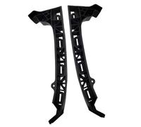 Parachoques Apoyo guía Compatible Con Fit Para EV 2013 2014 1 Par De Guía Cubierta Soporte Parachoques Delantero Negro Izquierda Derecha 71140-TK6-A00 71190-TK6-A00 71190TK6A00