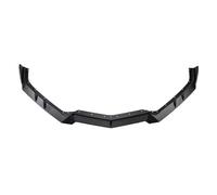 Parachoques Barbilla Alerón Embellecedor Alerón para Parachoques Delantero Coche Modificación Exterior En Negro Brillante para Chevrolet para Corvette C8 Z51 2020 2021 2022 2023+