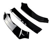 Parachoques Barbilla Alerón para Golf 6 MK6 Parachoques Delantero, Alerón, Divisor, Difusor, Modernización 5k MPI para TSI para TDI FSI Básico 2008-2012 Kits Carrocería Tuning(Gloss Black)