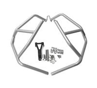 Parachoques Barra Choque para ADV F900GS para Adventure 2024 2025 Motocicleta Barra de Choque protección Motor Marco Parachoques carenado Protector(Plata)