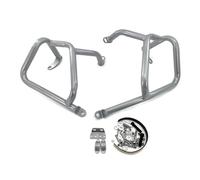 Parachoques Barra Protección Motor Para NC 750X Para DCT 2021-2025 Barra Parachoques Motocicleta Protector Marco Parachoques Motor Carretera Protector(Silver-Lower)