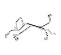 Parachoques de marco Protección Contra Caídas Para Motocicleta, Alforja Lateral, Parachoques Para BMW R 18 B R18 Transcontinental R18B De Alforjas(Silver)